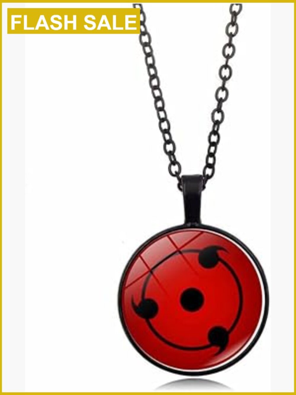 Anime Ninja Pendant Necklace Set - 3 Pack OTaku
